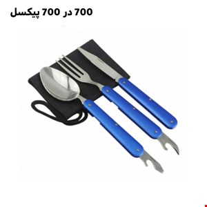 ست قاشق چنگال و کارد کوهنوردی